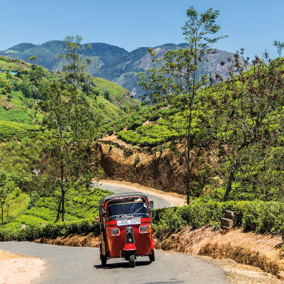 tuk tuk au Sri Lanka